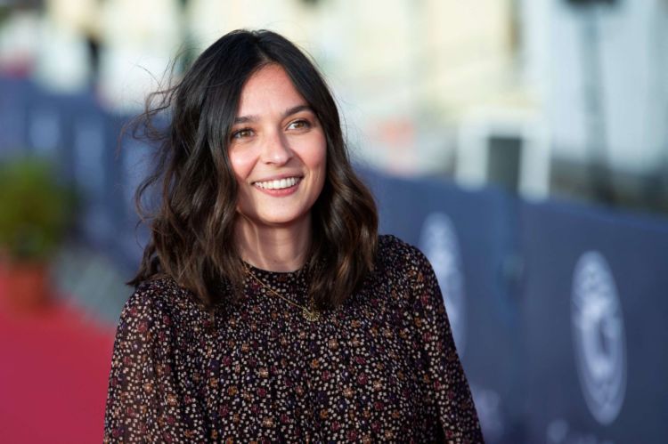 Pretty Tiphaine Flaunts Her Beautiful Smile At Cabourg Film Festival