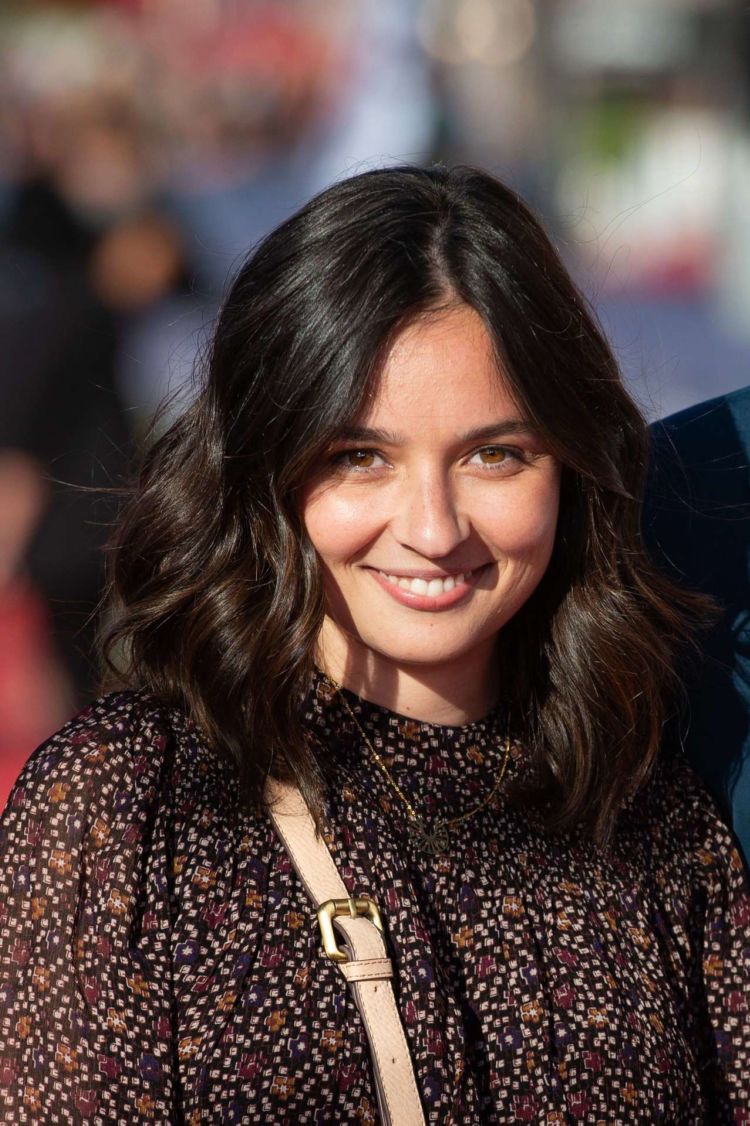 Pretty Tiphaine Flaunts Her Beautiful Smile At Cabourg Film Festival