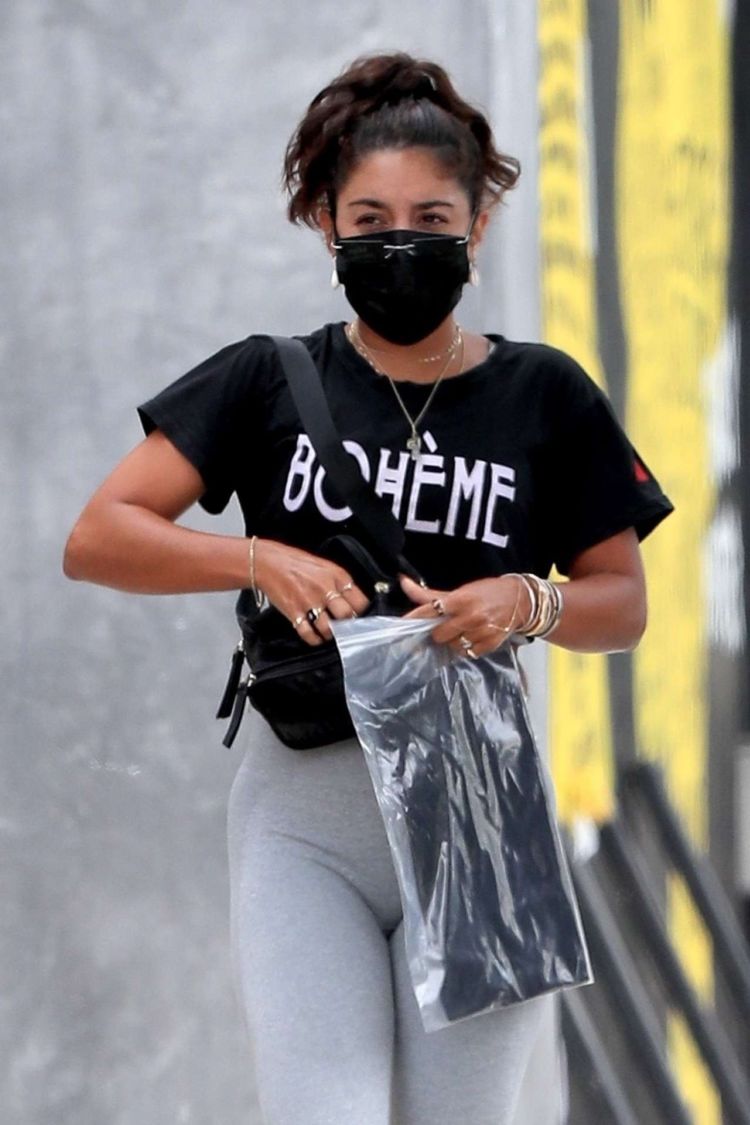Vanessa Hudgens Spotted At The Dogpound Gym In West Hollywood