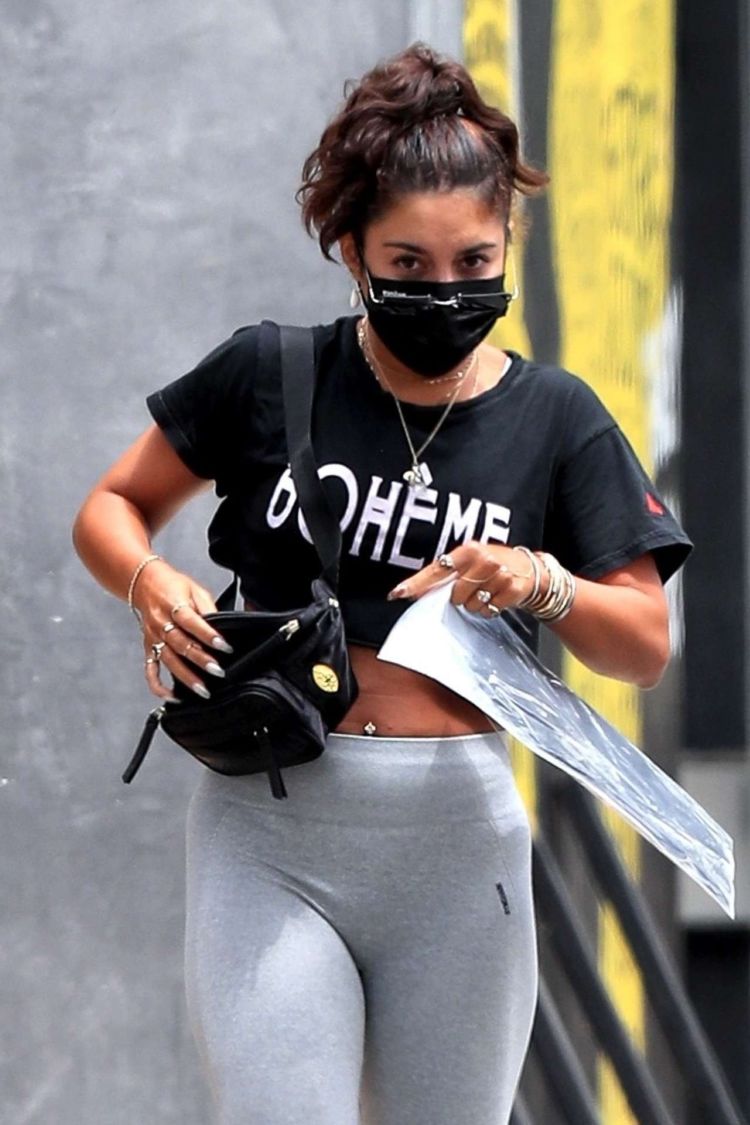 Vanessa Hudgens Spotted At The Dogpound Gym In West Hollywood