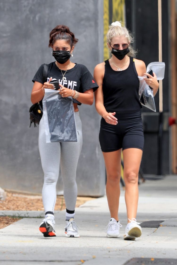 Vanessa Hudgens Spotted At The Dogpound Gym In West Hollywood