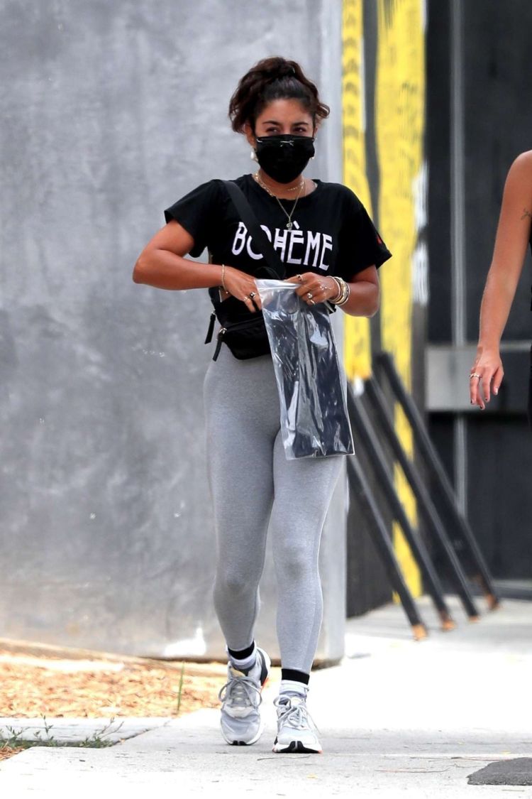 Vanessa Hudgens Spotted At The Dogpound Gym In West Hollywood