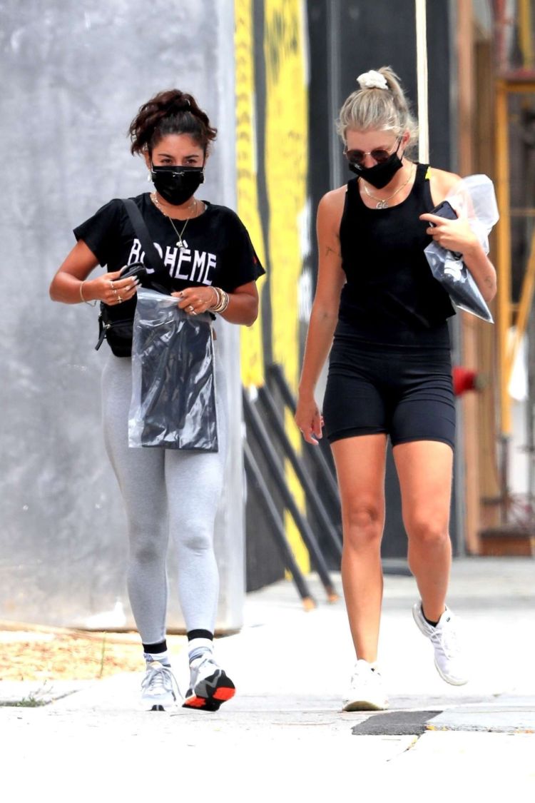 Vanessa Hudgens Spotted At The Dogpound Gym In West Hollywood