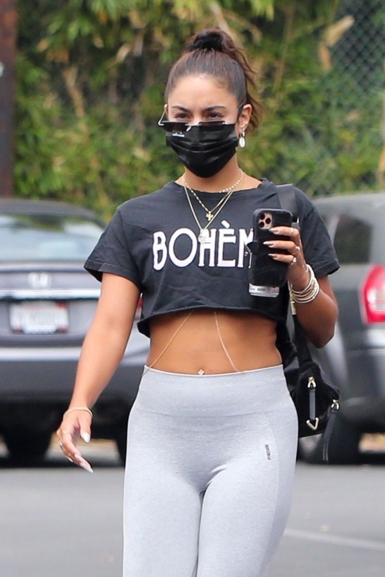 Vanessa Hudgens Spotted At The Dogpound Gym In West Hollywood