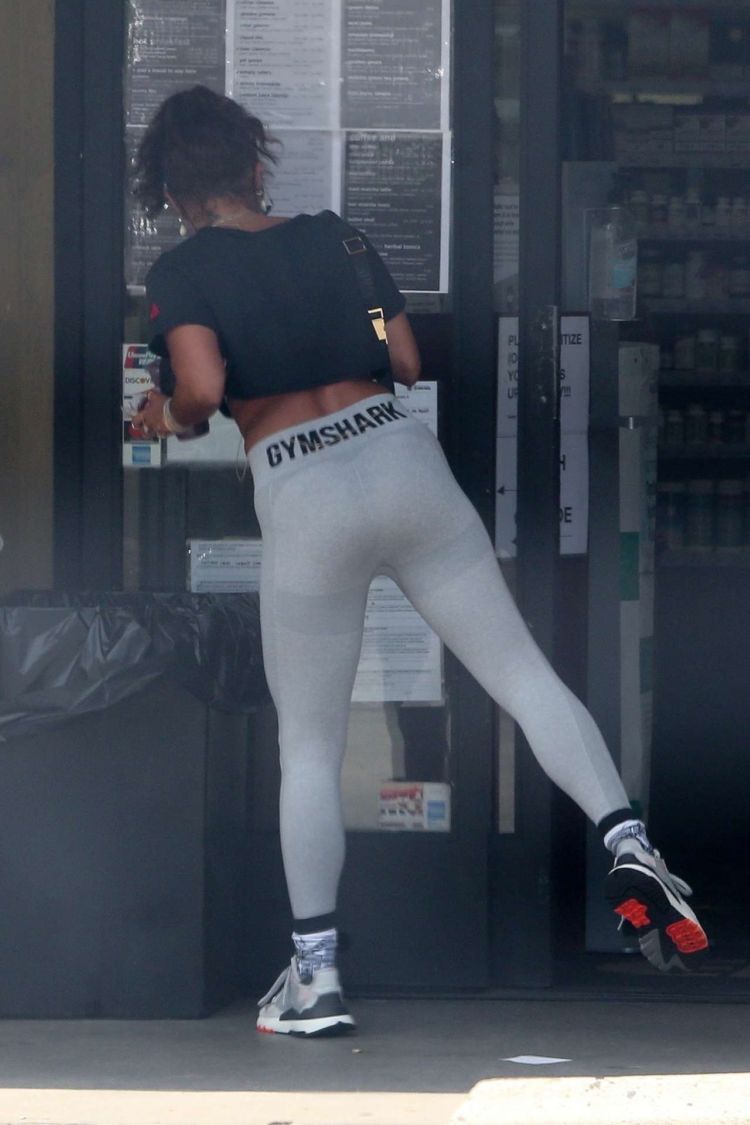 Vanessa Hudgens Spotted At The Dogpound Gym In West Hollywood