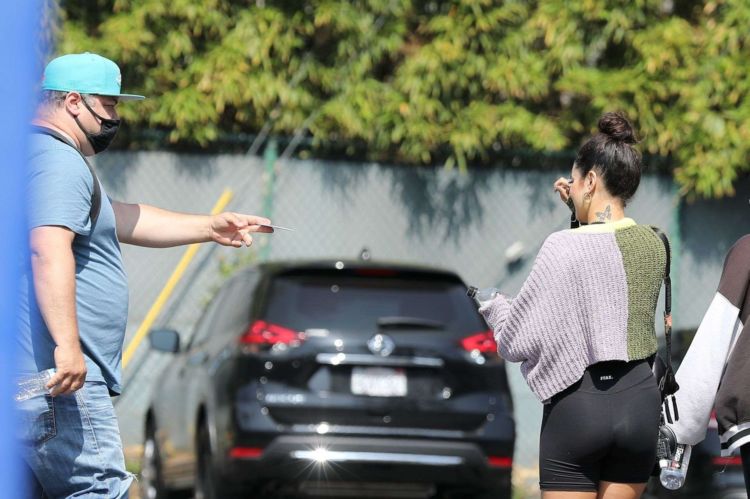 Fitness Freak Vanessa Hudgens Candids In Tights At The Gym