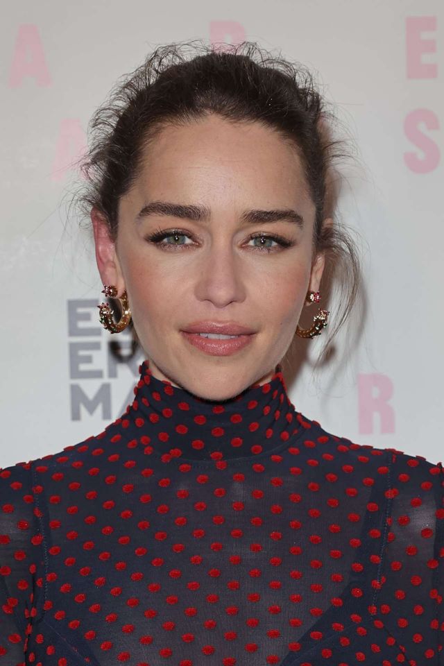 Gorgeous Emilia Clarke At The Premiere Of 'Rare Beasts' In London