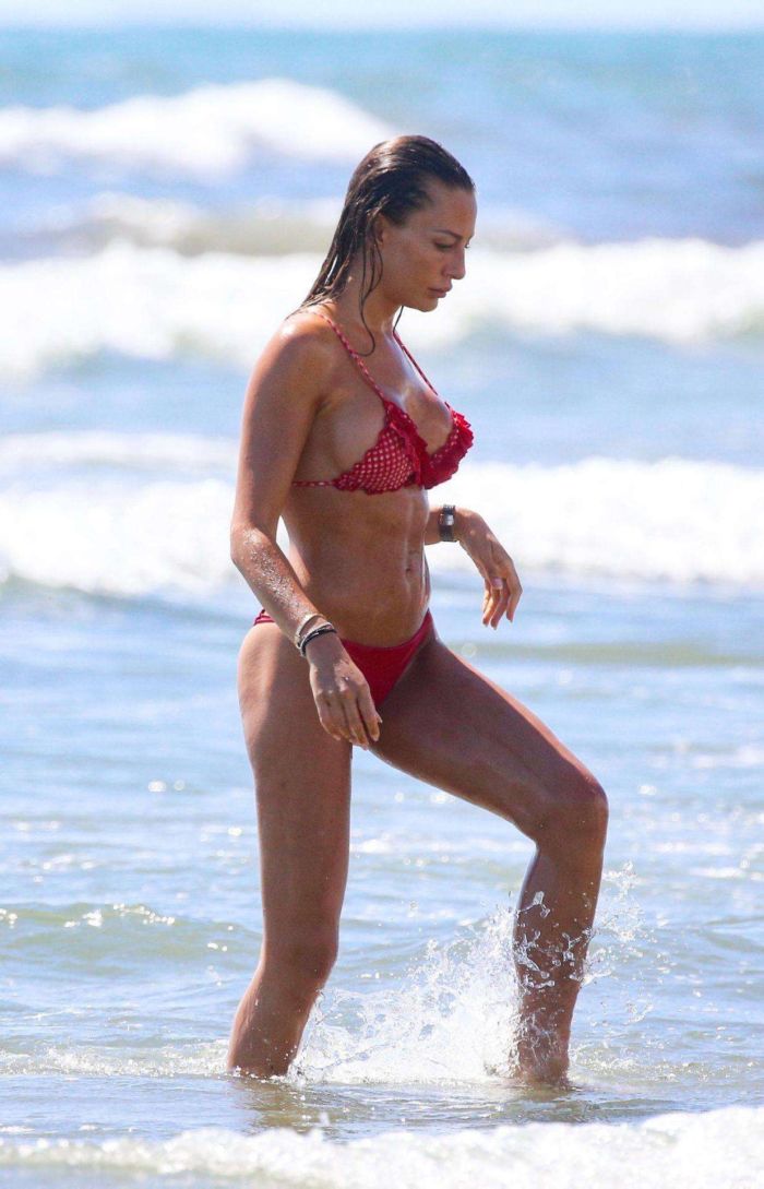 Alessia Tedeschi Hits The Beach In A Bikini