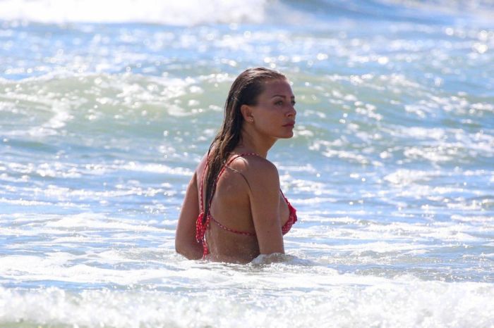 Alessia Tedeschi Hits The Beach In A Bikini