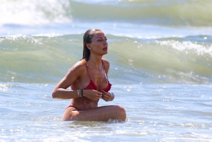 Alessia Tedeschi Hits The Beach In A Bikini