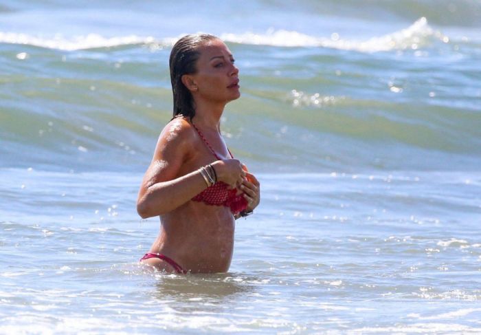 Alessia Tedeschi Hits The Beach In A Bikini