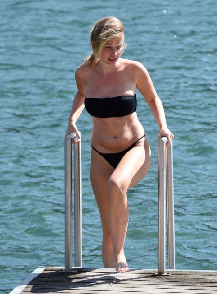 Amy Hart Vacationing In Bikini Out In Portugal