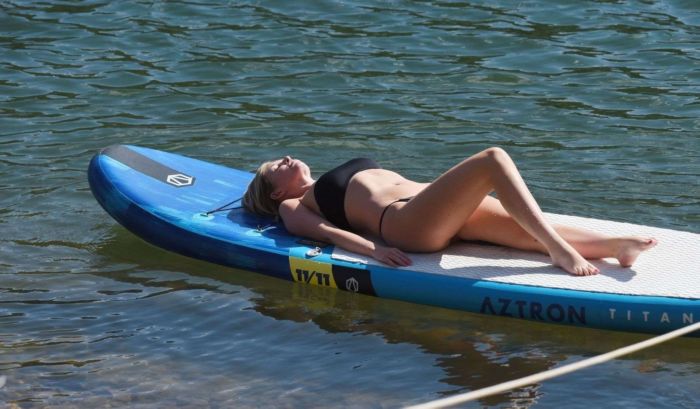 Amy Hart Vacationing In Bikini Out In Portugal