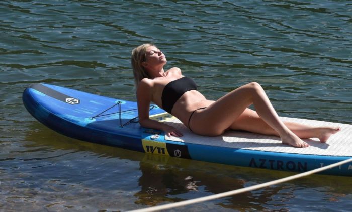 Amy Hart Vacationing In Bikini Out In Portugal