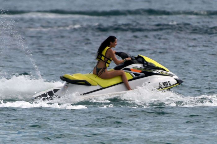 Bella Hadid Vacationing In A Bikini On The Beach In Miami
