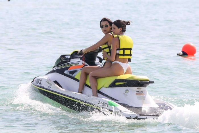Bella Hadid Vacationing In A Bikini On The Beach In Miami