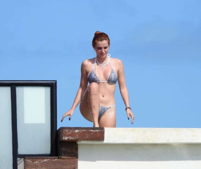 Bella Thorne Spotted In A Bikini In Tulum