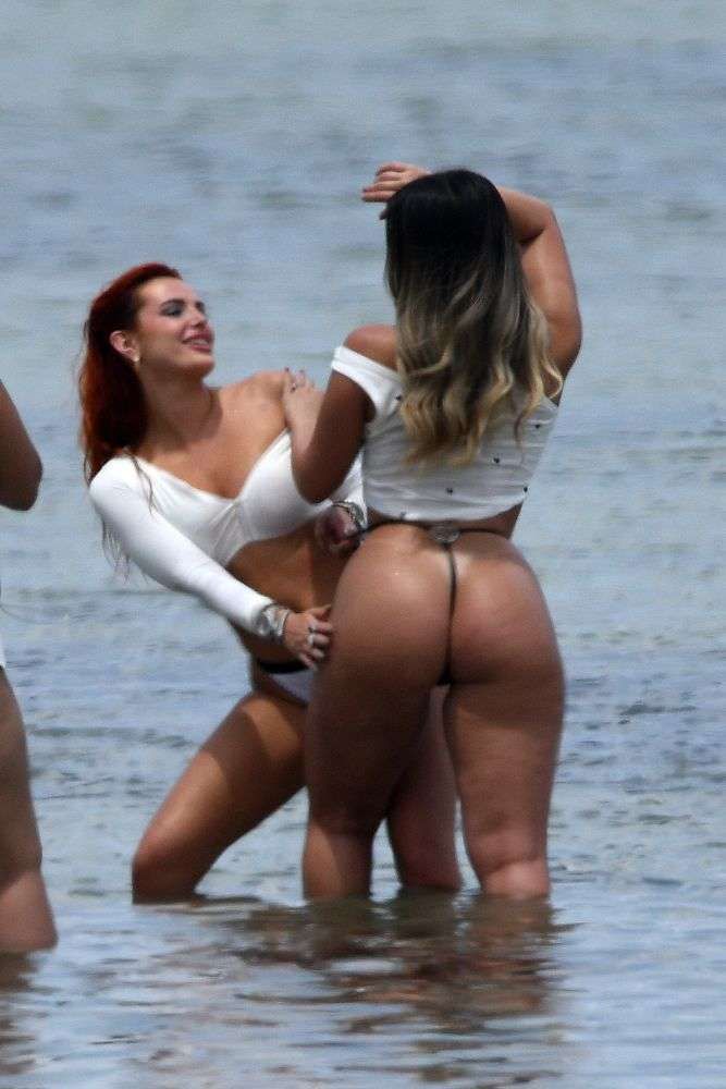 Bella Thorne On A Bikini Vacation In Miami