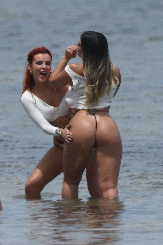 Bella Thorne On A Bikini Vacation In Miami