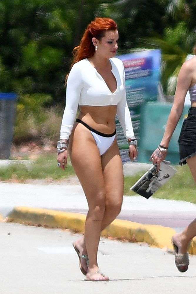 Bella Thorne On A Bikini Vacation In Miami