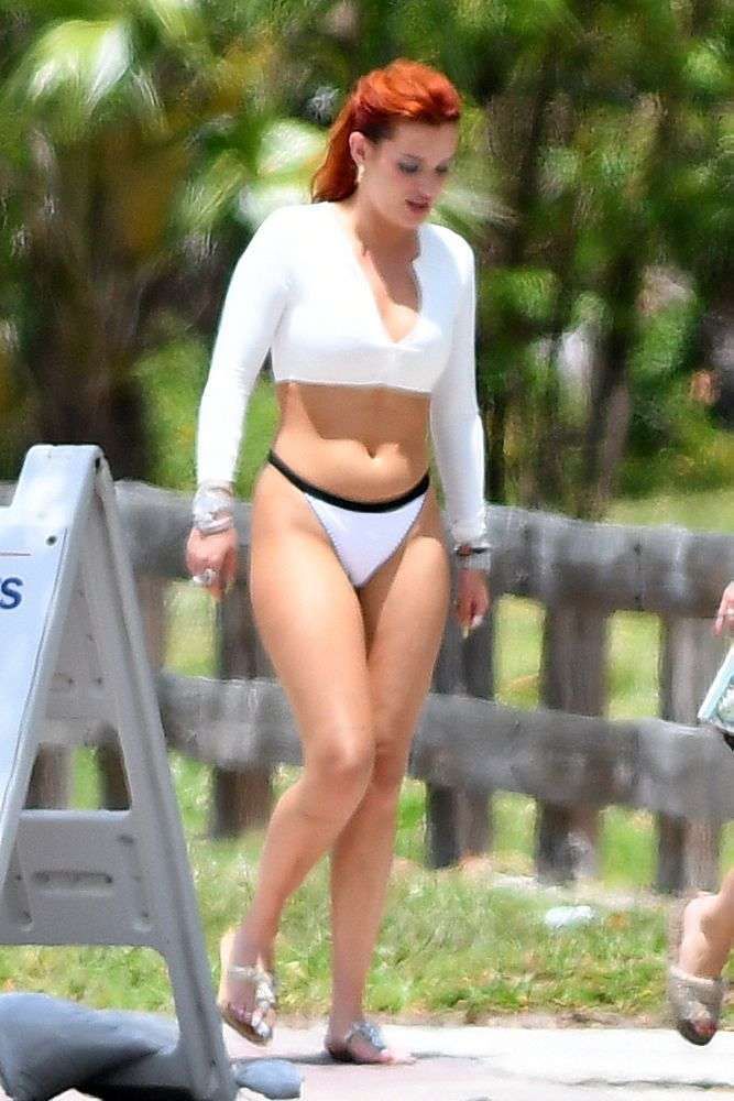 Bella Thorne On A Bikini Vacation In Miami