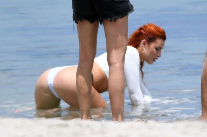 Bella Thorne On A Bikini Vacation In Miami