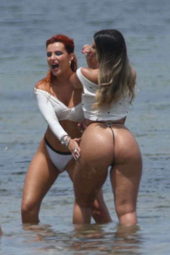 Bella Thorne On A Bikini Vacation In Miami