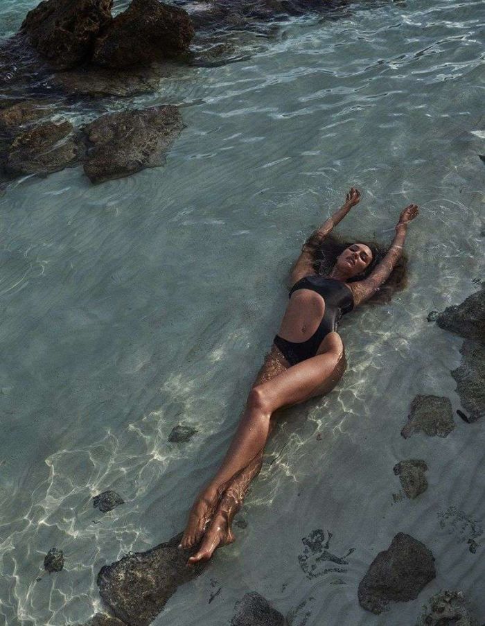 Candice Swanepoel For Her Latest Beach Photoshoot By David Roemer