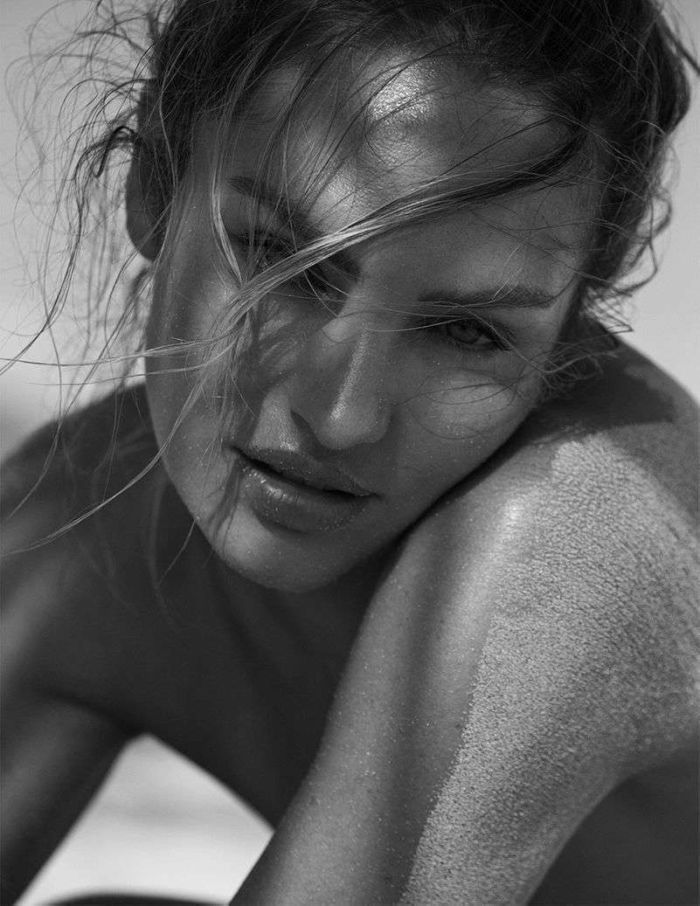 Candice Swanepoel For Her Latest Beach Photoshoot By David Roemer