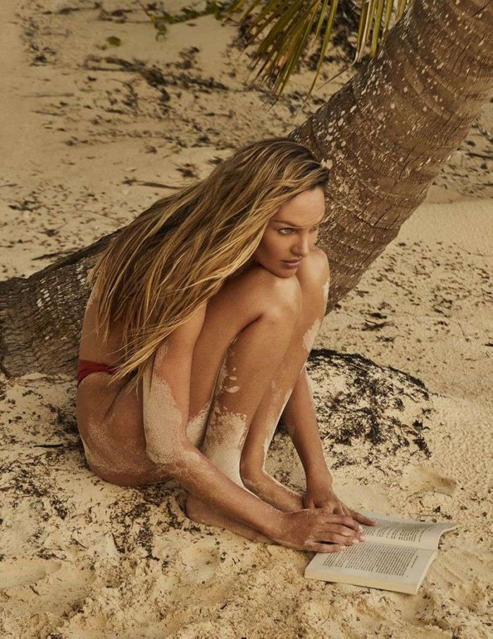 Candice Swanepoel For Her Latest Beach Photoshoot By David Roemer