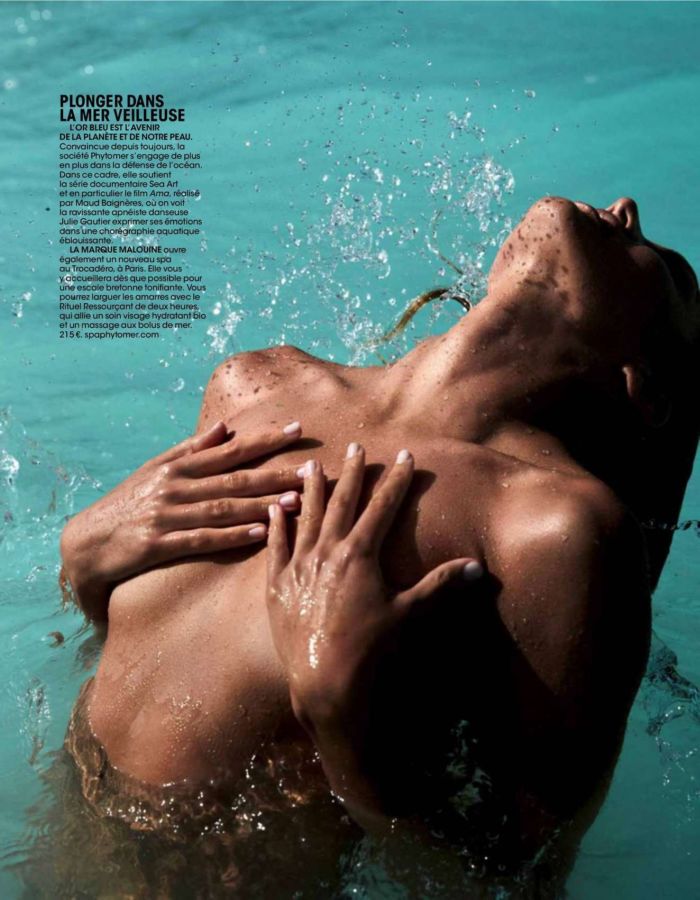 Candice Swanepoel Shoots For Madame Figaro Magazine 2021