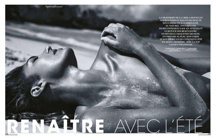 Candice Swanepoel Shoots For Madame Figaro Magazine 2021