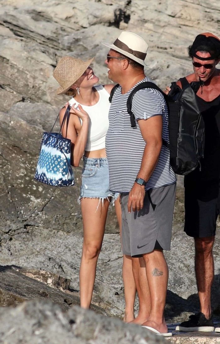 Celina Locks Snorkeling In Bikini With Ronaldo At A Yacht In Formentera