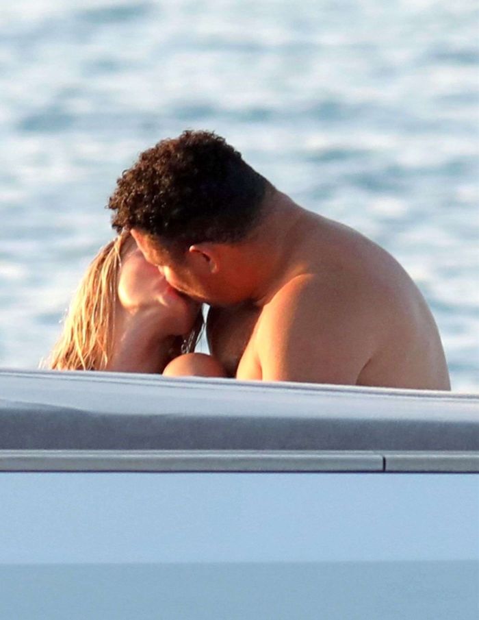 Celina Locks Snorkeling In Bikini With Ronaldo At A Yacht In Formentera
