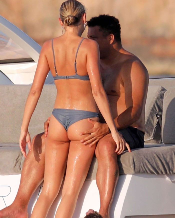 Celina Locks Snorkeling In Bikini With Ronaldo At A Yacht In Formentera