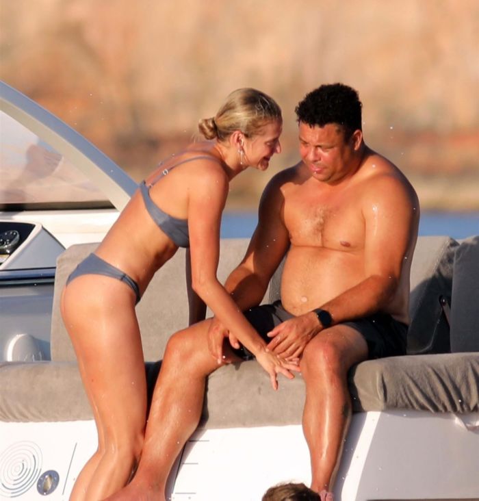 Celina Locks Snorkeling In Bikini With Ronaldo At A Yacht In Formentera