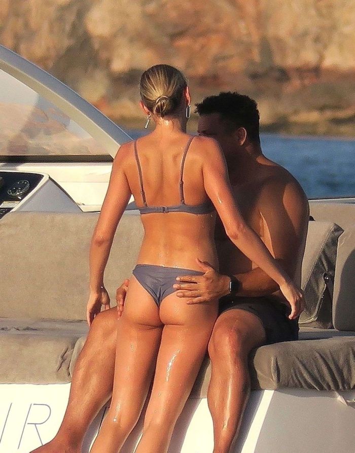 Celina Locks Snorkeling In Bikini With Ronaldo At A Yacht In Formentera