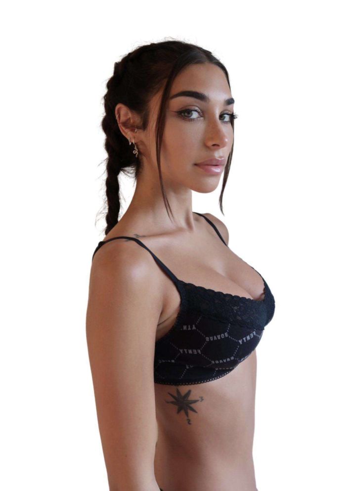 Chantel Jeffries Poses In Savage X Fenty Lingerie