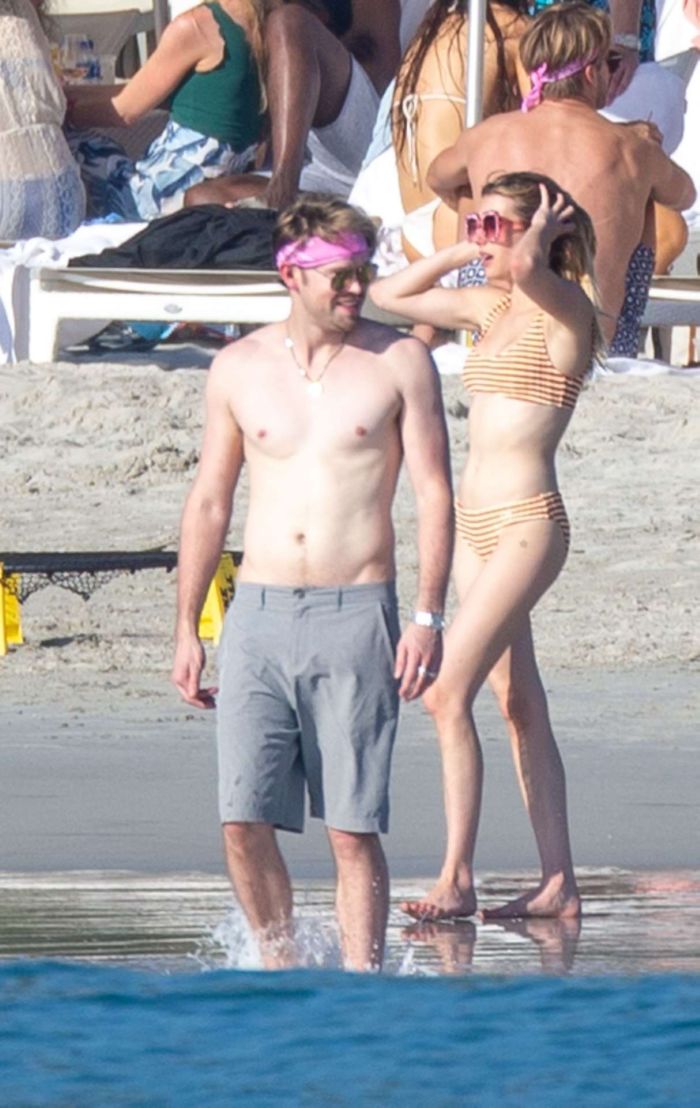 Emma Roberts Vacationing In A Bikini At The Beach