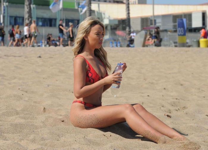 Harley Brash On A Bikini Vacation In Lazarote, Spain