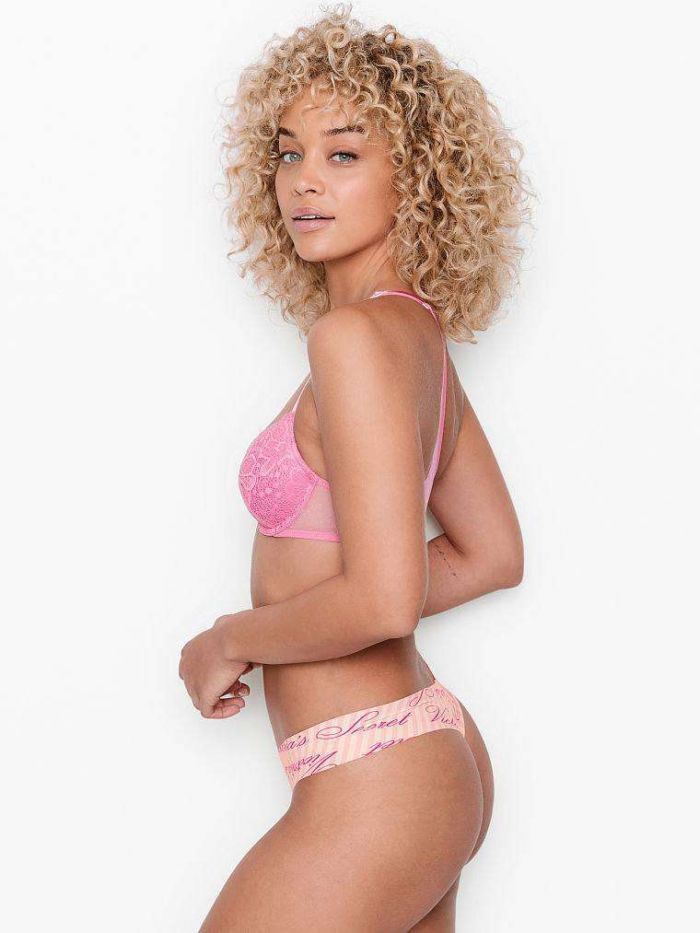 Jasmine Sanders Poses For Victoria's Secret Lingerie Photoshoot