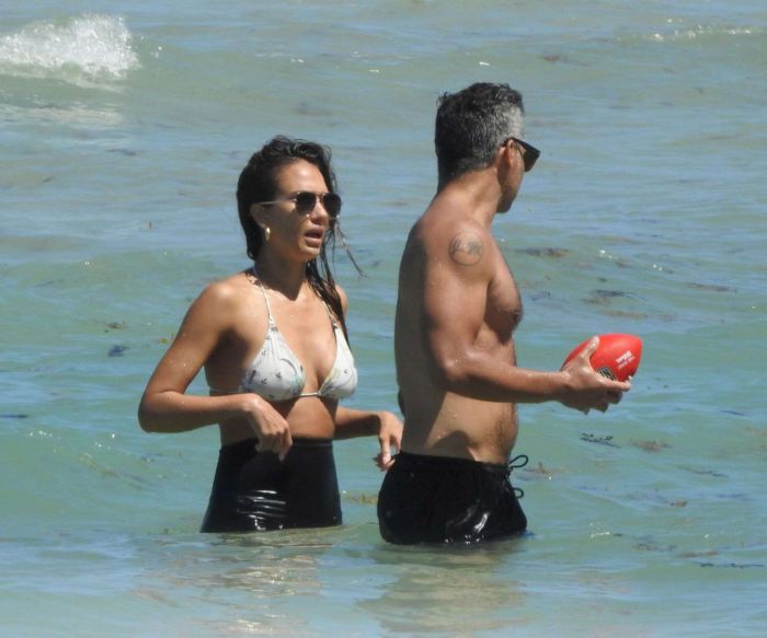 Jessica Alba In Various Bikinis At The Beach In Miami