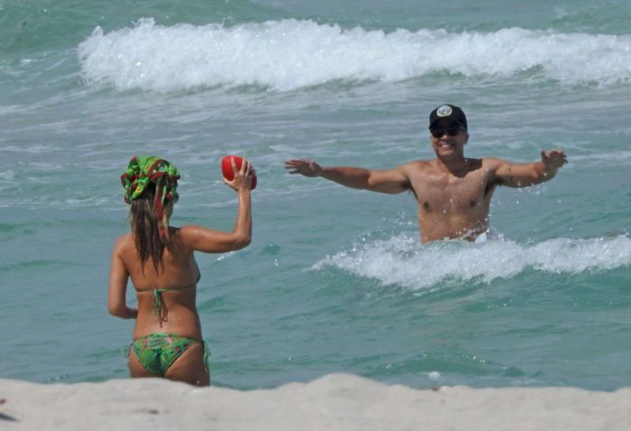 Jessica Alba In Various Bikinis At The Beach In Miami