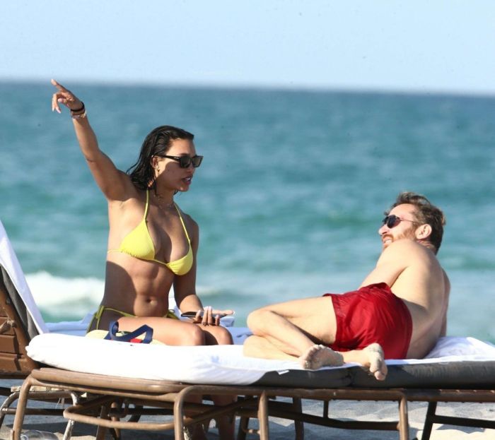 Jessica Ledon On A Romantic Holiday At Miami Beach