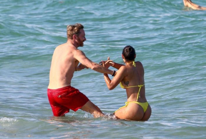 Jessica Ledon On A Romantic Holiday At Miami Beach