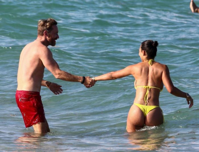 Jessica Ledon On A Romantic Holiday At Miami Beach