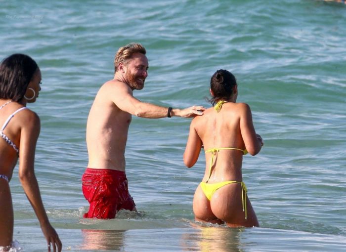 Jessica Ledon On A Romantic Holiday At Miami Beach