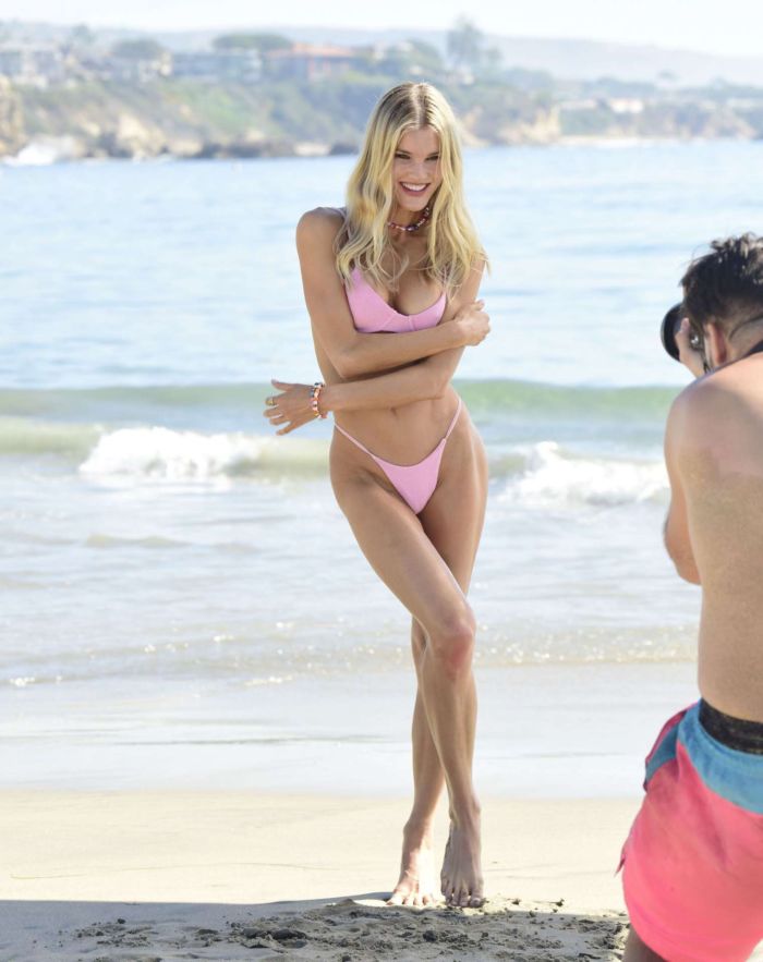 Joy Corrigan For A Bikini Photoshoot On The Beach In Los Angeles