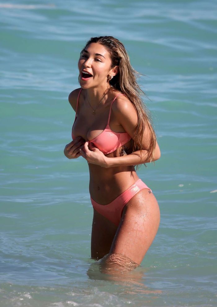 Karrueche Tran And Chantel Jeffries Vacationing In Bikini On The Beach In Miami