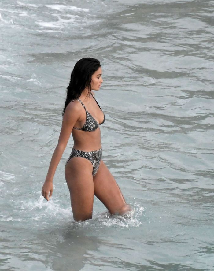 Kelly Gale In Bikini On A Yacht For Victoria's Secret Photoshoot